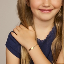 Gouden armbandje met hart