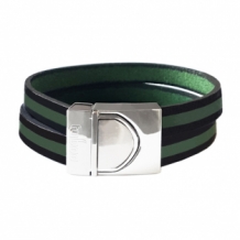 Taboo armband Quinn zwart-groen