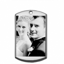 Ketting met foto hanger ID