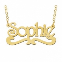 Gouden naamketting Names4ever Sophie