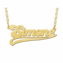 Gouden naamketting Names4ever Simone