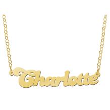 Naamketting goud Names4ever Charlotte