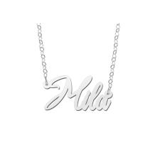 Zilveren naamketting Mila Names4ever